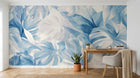 Design A0588 — Papier peint Palmier Tropical Vert - Collection 4 — Novomur