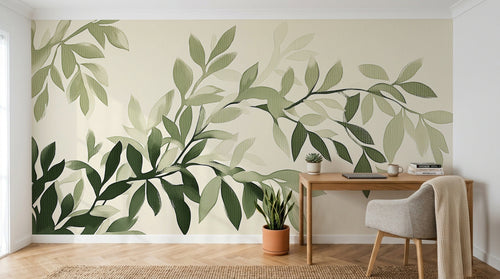 Design A0686 — Papier peint Botanique Feuillage - Collection 1 — Novomur