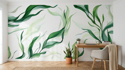 Design A0729 — Papier peint Botanique Feuillage - Collection 2 — Novomur