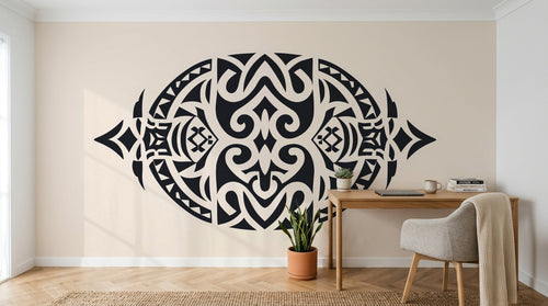 Design A0736 — Papier peint Ethnique Tribal Africain — Novomur