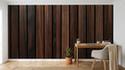 Design A0853 — Papier peint Bois Rustique Brun - Collection 2 — Novomur