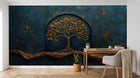 Design A0861 — Papier peint Arbres Décoratifs — Novomur