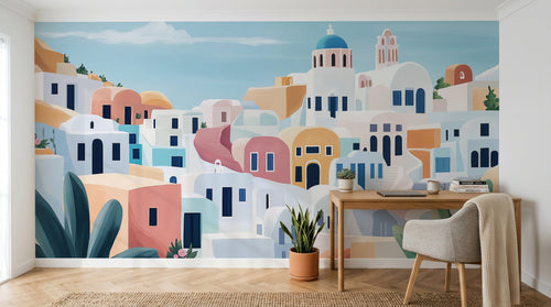 Design A0878 — Papier peint Paysage Plage et Mer — Novomur
