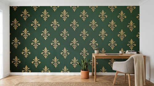 Design A0892 — Papier peint Damassé Classique — Novomur