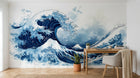 Design A0925 — Papier peint Mont Fuji et Hokusai — Novomur