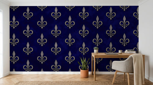 Design A0944 — Papier peint Damassé Classique — Novomur