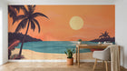 Design A0992 — Papier peint Paysage Plage et Mer — Novomur