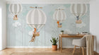 Design AS0688 — Papier peint Montgolfières Enfant — Novomur