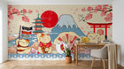 Design AS0707 — Papier peint Mont Fuji et Hokusai — Novomur