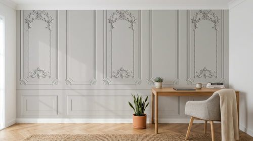 Design D0302 — Papier peint Damassé Classique — Novomur
