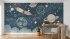 Design D0851 — Papier peint Espace Planètes Enfant — Novomur