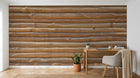 Design D0890 — Papier peint Bois Rustique Brun - Collection 2 — Novomur