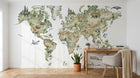 Design D0961 — Papier peint Carte du Monde — Novomur