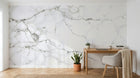 Design D0987 — Papier peint Marbre Blanc Classique - Collection 2 — Novomur