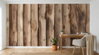Design D0995 — Papier peint Bois Rustique Brun - Collection 2 — Novomur