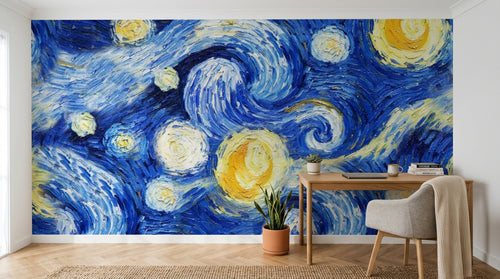 Design E0732 — Papier peint Galaxie Réaliste — Novomur