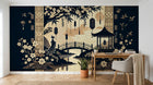 Design F0196 — Papier peint Bambou — Novomur