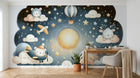 Papier peint Ciel Nocturne Enfant - Collection 1 - Sur mesure - Design F0412