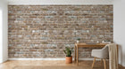 Design F0526 — Papier peint Brique Blanche — Novomur