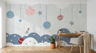 Design F0648 — Papier peint Espace Planètes Enfant — Novomur