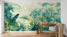 Design F0937 — Papier peint Palmier Tropical & Jungle Dense — Novomur