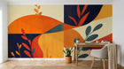 Design F0988 — Papier peint Botanique Feuilles Dorées — Novomur