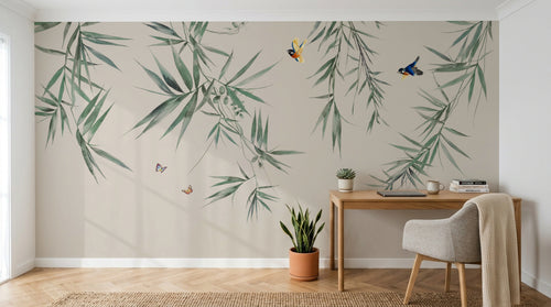 Design SK0081 — Papier peint Bambou — Novomur