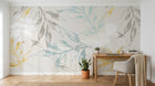 Design SK0115 — Papier peint Botanique Feuilles Dorées — Novomur