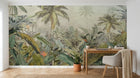 Design SK0265 — Papier peint Jungle Tropicale Dense Aquarelle — Novomur