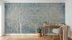 Design SK0338 — Papier peint Forêt Pins et Sapins - Collection 1 — Novomur