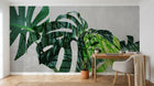 Design SK0440 — Papier peint Palmier Tropical Vert - Collection 4 — Novomur