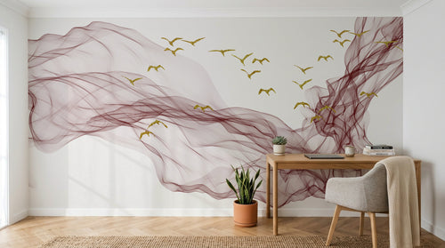 Design SK0595 — Papier peint Art Encre Moderne — Novomur
