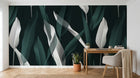 Design SK0704 — Papier peint Palmier Tropical Vert - Collection 2 — Novomur