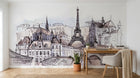 Design SK0763 — Papier peint Architecture et Villes — Novomur