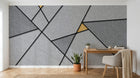 Design SK0915 — Papier peint Géométrique Triangles et Losanges - Collection 1 — Novomur