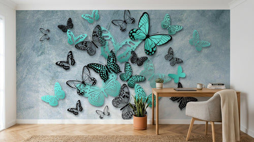 Design SL0272 — Papier peint Animaux Forêt - Collection 2 — Novomur