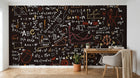 Design SL0674 — Papier peint Tableau Noir Mathématiques — Novomur
