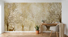 Design SL0712 — Papier peint Forêt Pins et Sapins - Collection 2 — Novomur