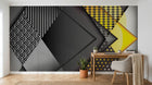 Design ZX0487 — Papier peint Art Abstrait Bauhaus Beige - Collection 1 — Novomur