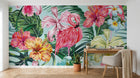 Design ZX0534 — Papier peint Palmier Tropical & Jungle Dense — Novomur