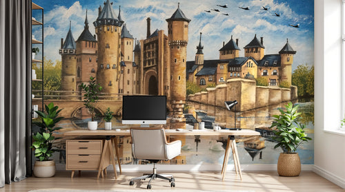 Design SK0369 — Papier peint Architecture et Villes — Novomur