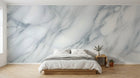 Design A0025 — Papier peint Marbre Blanc Classique - Collection 1 — Novomur