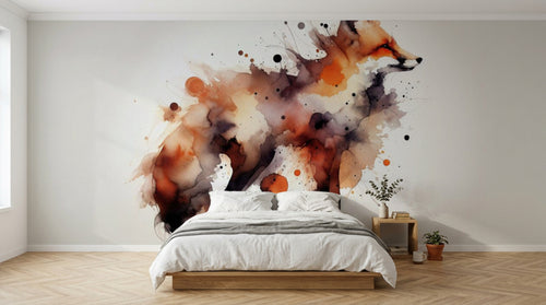 Design A0073 — Papier peint Animaux Forêt — Novomur