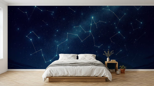 Design A0325 — Papier peint Galaxie Réaliste — Novomur