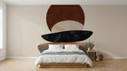 Design A0348 — Papier peint Art Abstrait Bauhaus Beige - Collection 2 — Novomur