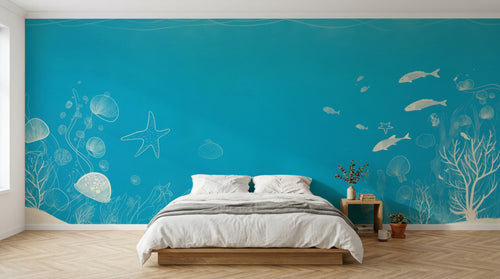Design A0535 — Papier peint Océan Enfant — Novomur