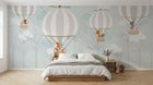 Design AS0688 — Papier peint Montgolfières Enfant — Novomur