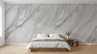 Design C0685 — Papier peint Marbre Blanc Classique - Collection 1 — Novomur