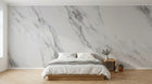 Design C0968 — Papier peint Marbre Blanc Classique - Collection 1 — Novomur