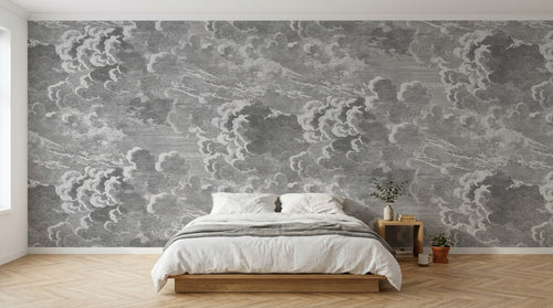Design D0313 — Papier peint Marbre Blanc Classique - Collection 1 — Novomur